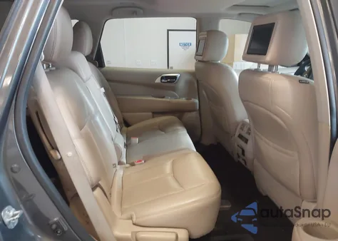 2016 Nissan Pathfinder Platinum from USA, damaged, VIN 5N1AR2MM6GC635523